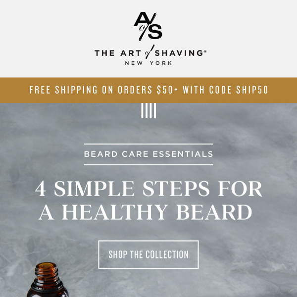 A Healthier Beard + Free Shipping