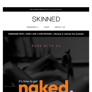 Do you like to be naked? We do! 🤍