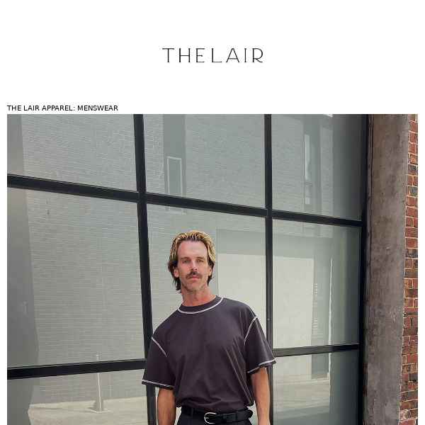 THE LAIR APPAREL: MENSWEAR