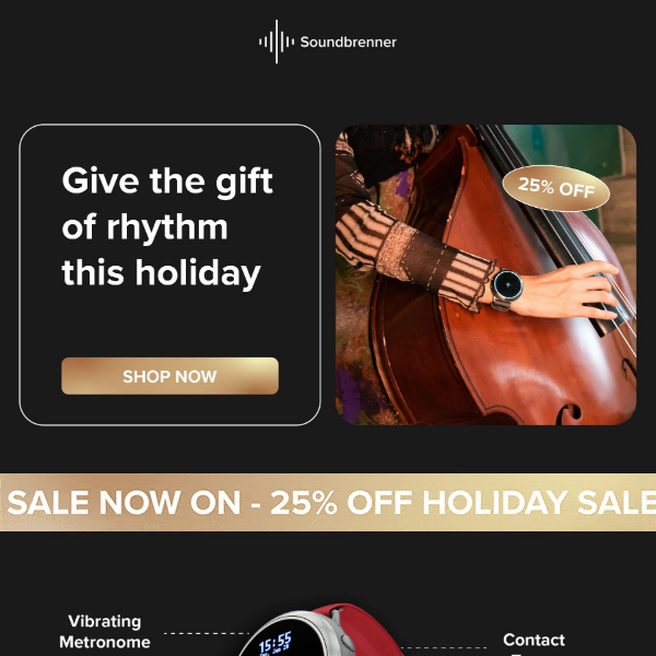 Give the gift of rhythm🎶🎁