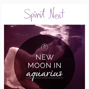 ♒🌚 New Moon in Aquarius  Blessings 🌚♒