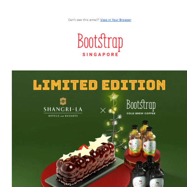 🔥 Limited Edition 🔥 Shangri-La x Bootstrap Christmas Festive Sets 🧑🏼‍🎄🎄🎁
