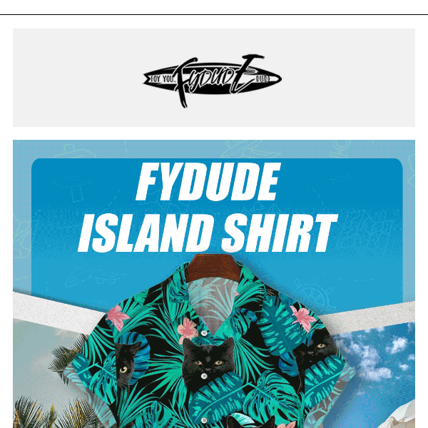 BEST-SELLING Island Shirts Designs by FYDUDE🌴