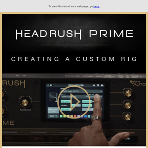 Dial in your perfect tone on PRIME