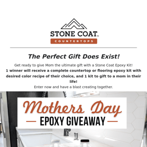 Exciting news for Moms: Stone Coat has you covered!