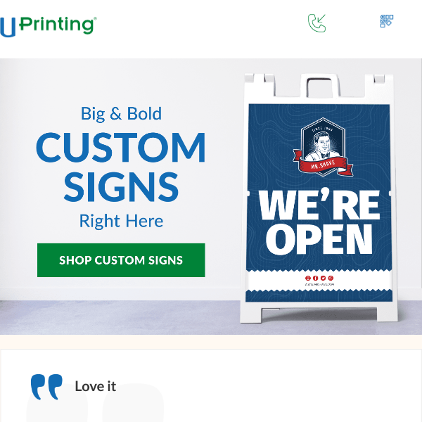 🚀 Get Noticed with Big and Bold Custom Signs!