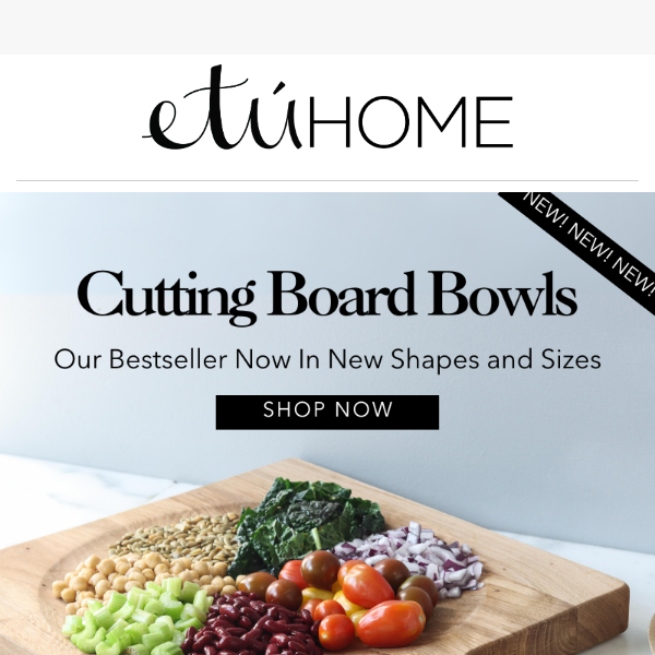 NEW❗️Cutting Board Bowl Collection