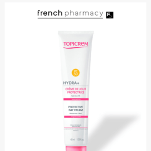 One of our favorite at FrenchPharmacy: the New Hydra+ with sunscreen for Sensivite Skin (Just In stock today)