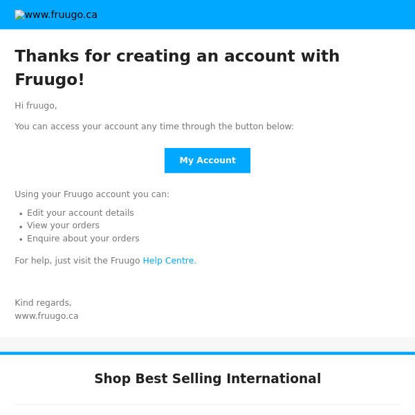 Your Fruugo account - Fruugo