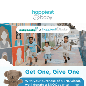 Shop SNOObear & Give to Baby2Baby 🧸