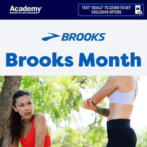 💥It’s BROOKS MONTH at Academy💥