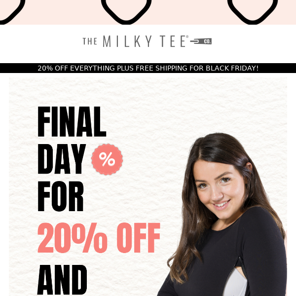 THE FINAL DAY OF THE OFFER!