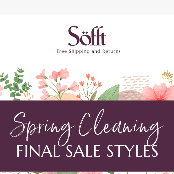 Spring Cleaning Final Deals.