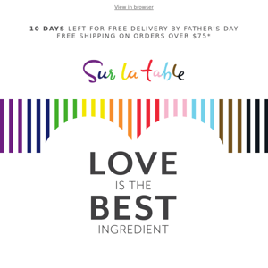 🌈 Love is the best ingredient.