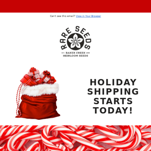 🚨 Last days for holiday shipping 🚨