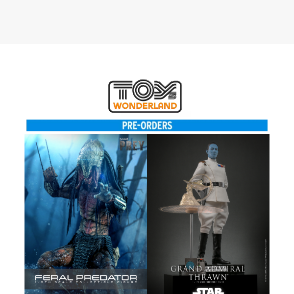 🎁New Releases -Grand Admiral Thrawn, Feral Predator , Thor Hela🎁