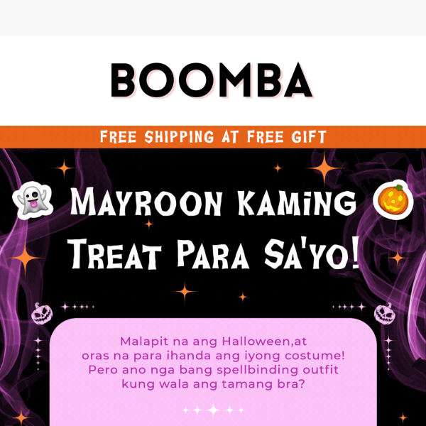 🎃 I-elevate ang Iyong Halloween Look with BOOMBA!🎃