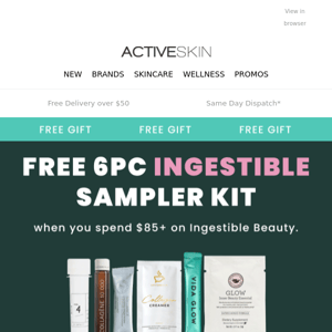 Summer Wellness | Free 6pc Ingestible Kit ✨