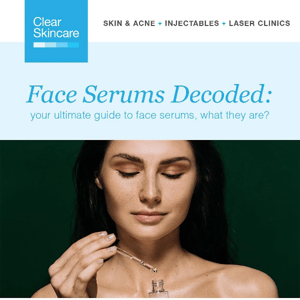 Your ultimate guide to face serums 💧