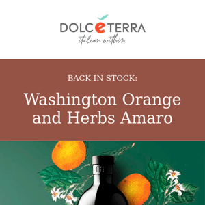 Back in stock: The best Calabrian bitters in the world
