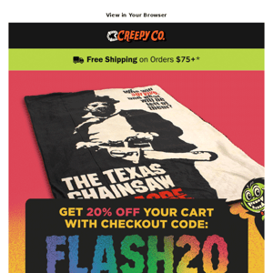 Our Flash Sale is gone in a... FLASH!