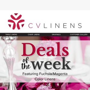 💕 Beautiful Fuchsia & Magenta Colors Highlight These Deals of The Week