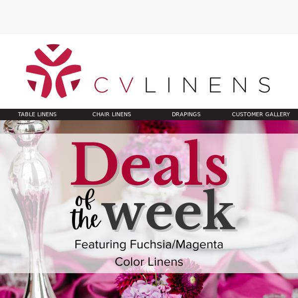 CV Linens - Latest Emails, Sales & Deals