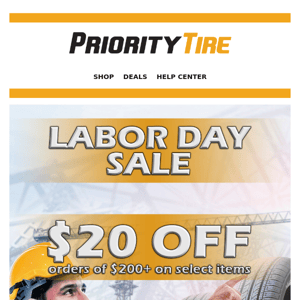 Labor Day Sale - Shop Now and Save!