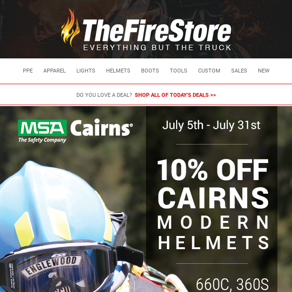 Save 10% On Cairns Modern Helmets