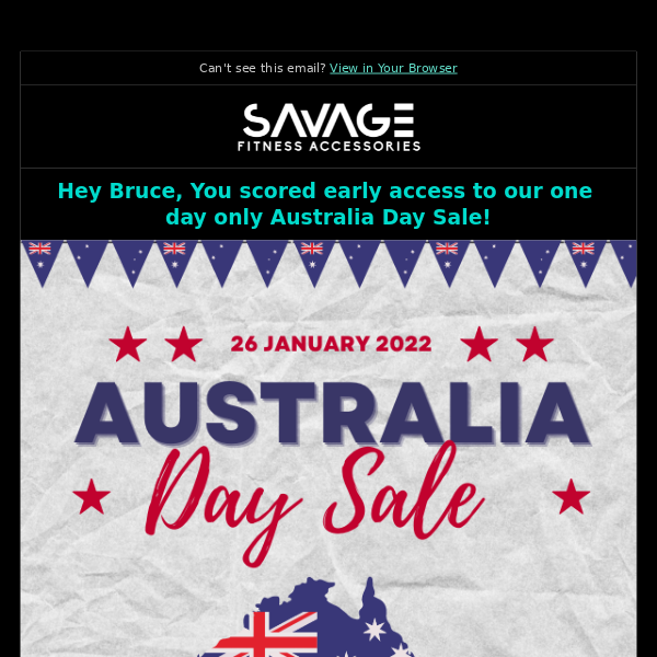 🇦🇺 Aussie Aussie Aussie, SALE SALE SALE! 🎉