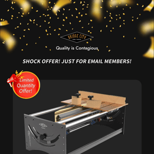 Shock Offer For Email Members! Jointmaker Pro v2 and Precision Fence System!