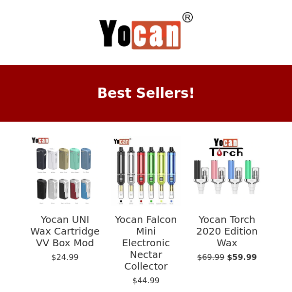 Yocan's Best Sellers!