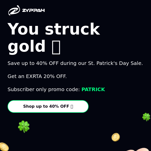 ST. PATRICK'S DAY SALE 🍀