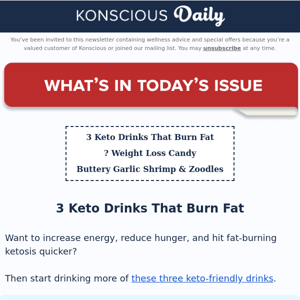 3 Keto Drinks That Burn Fat