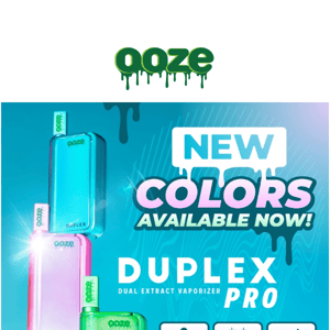 This classic Ooze vape just got 3 NEW colors!