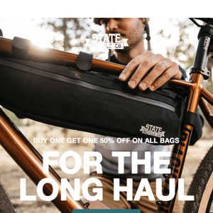 Pack For The Long Haul: Buy 1 Get 1 50% Off