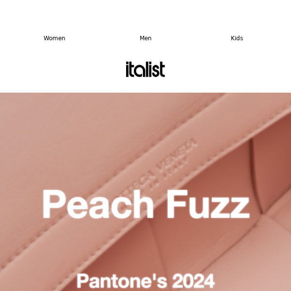 Peach Fuzz 🍑 is Pantone's '24 Color Shop our selection!