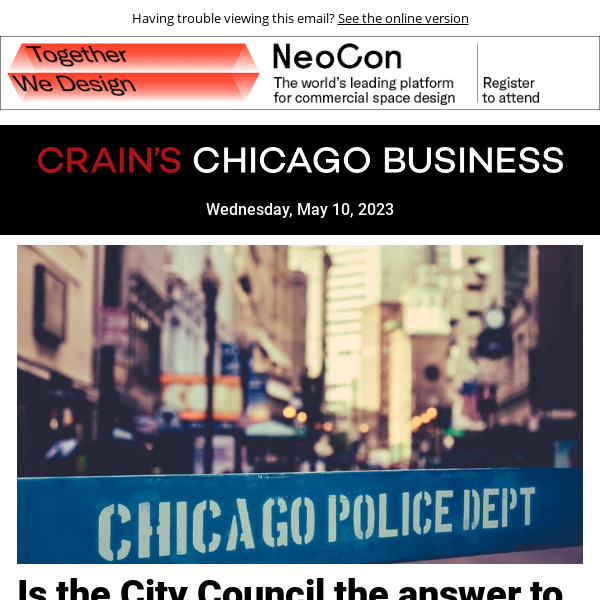 Is the City Council the answer to Chicago's problems? Crain's Daily Gist podcast