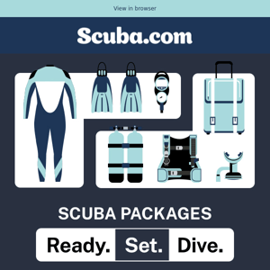 Bundle Up & Save On Top Scuba Gear 🤿