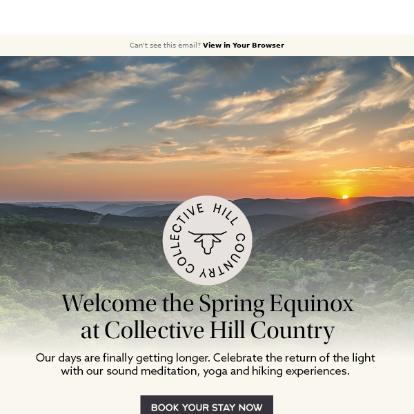 Welcome the Spring Equinoxat Collective Hill Country