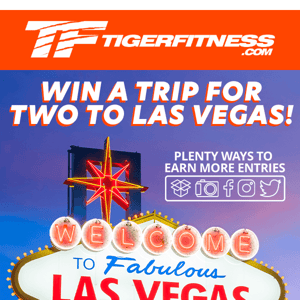 Enjoy a Free Vacation for Two in Sin City 🎰Here's How to Get Your Chance Today!