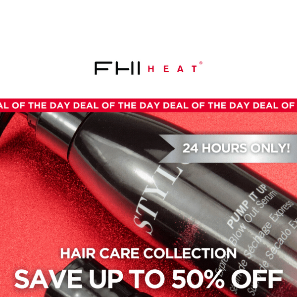 NEW DEAL - HAIR CARE AT UP TO 50% OFF! 🚨