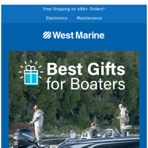Save on gifts for the boater on your list!