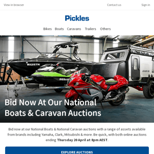 National Boats & Caravan Auctions