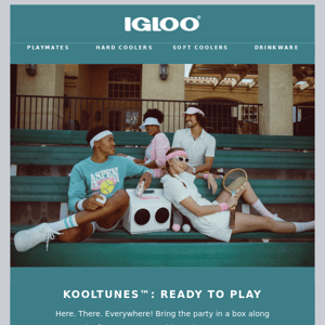 Bring the fun everywhere with KoolTunes™ 😎🆒👉