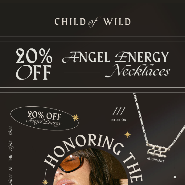 .:. Angel Energy Necklaces .:. 20% off TODAY ONLY