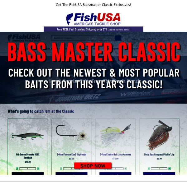 🚨Check Out These Bass Master Classic Favorites Now!🚨