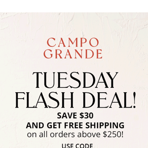 Tuesday Flash Deal! 🥩🔥(Ends at 11:59 PM EST)