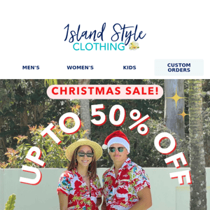 CHRISTMAS UP TO 50% OFF 🎅🏻 Ho Ho Hurry...