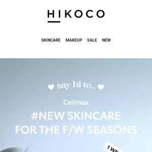 #NEW Skincare for the F/W Seasons
